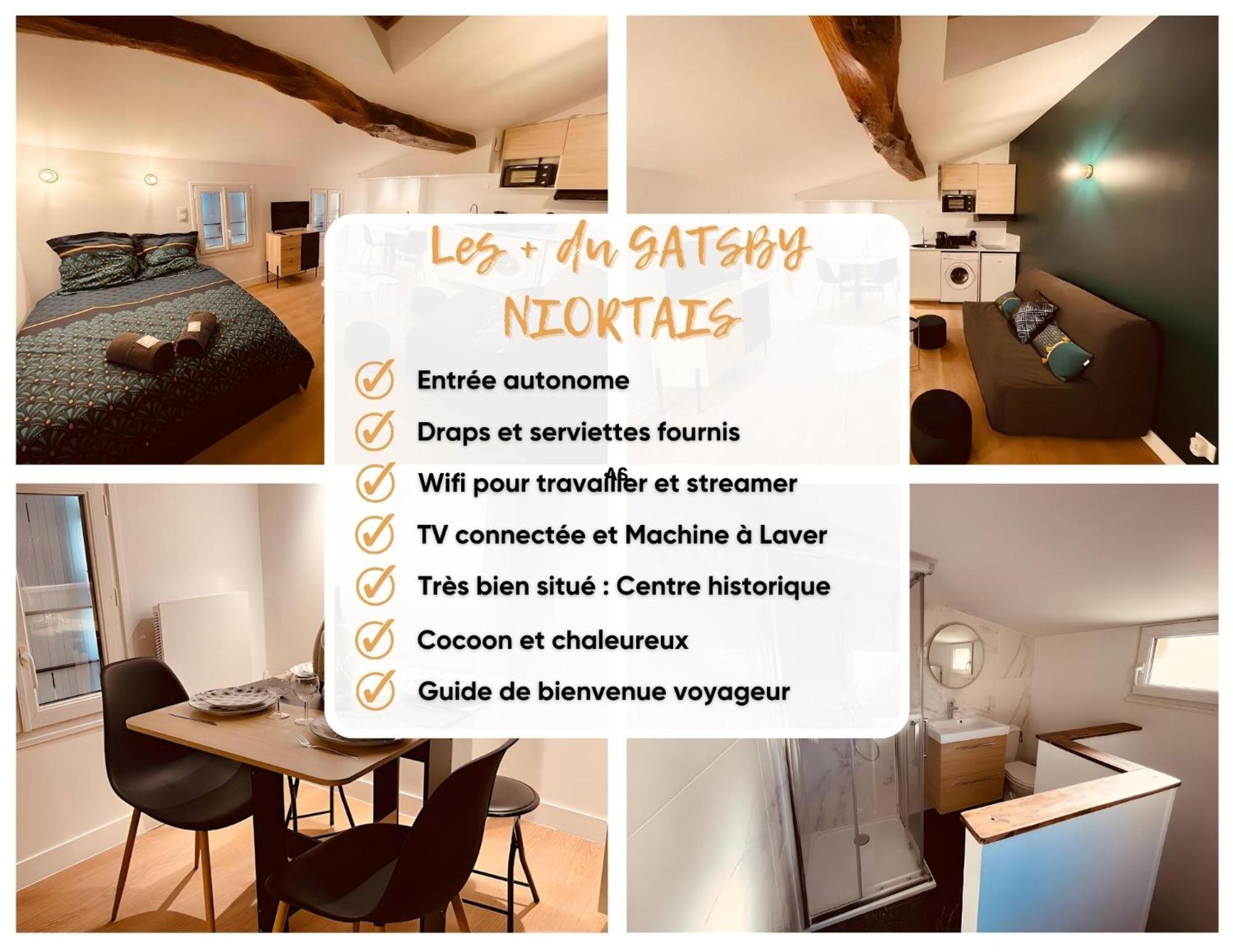 Le Gatsby Niortais - Home Homy Kültér fotó